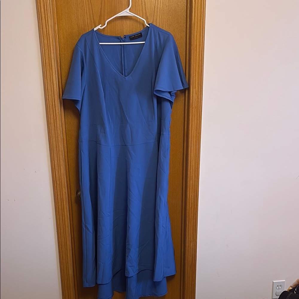 Lane Bryant Blue Midi Dress